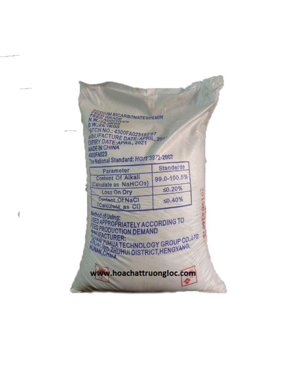Sodium Bicarbonate - NAHCO3 - Hoá Chất Trương Lộc - Công Ty TNHH Hoá Chất Trương Lộc